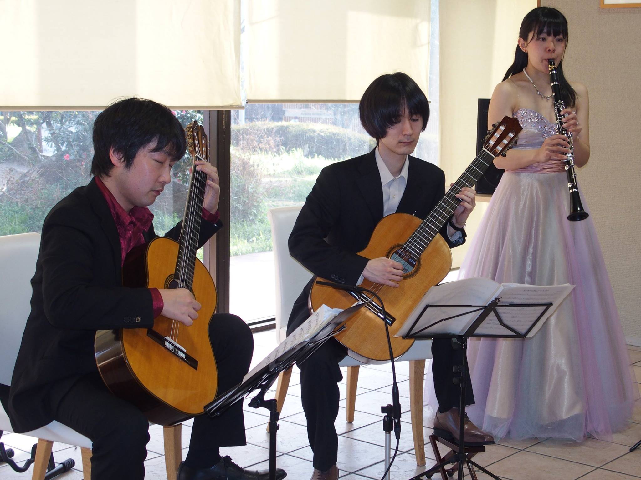 池田市民文化会館コルネット　ギター＆クラリネット・トリオ