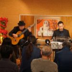 中崎町ティナレンテ、〈タンゴ・グレリオ〉バンドネオン・星野俊路、ギター・米阪隆広