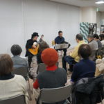 吹田市立高齢者生きがい活動センター、〈タンゴ・グレリオ〉バンドネオン・星野俊路、ギター・米阪隆広